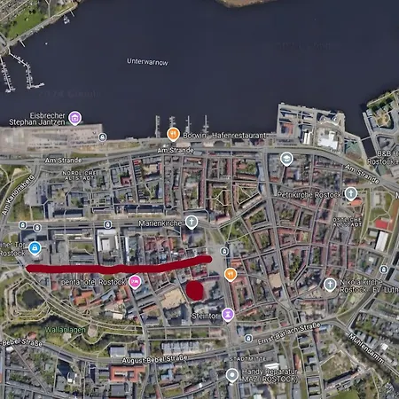 Apartament 180qm Penthouse Mit Sonnenterrasse Rostock