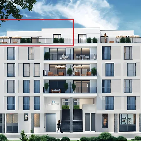 180qm Penthouse Mit Sonnenterrasse * Rostock